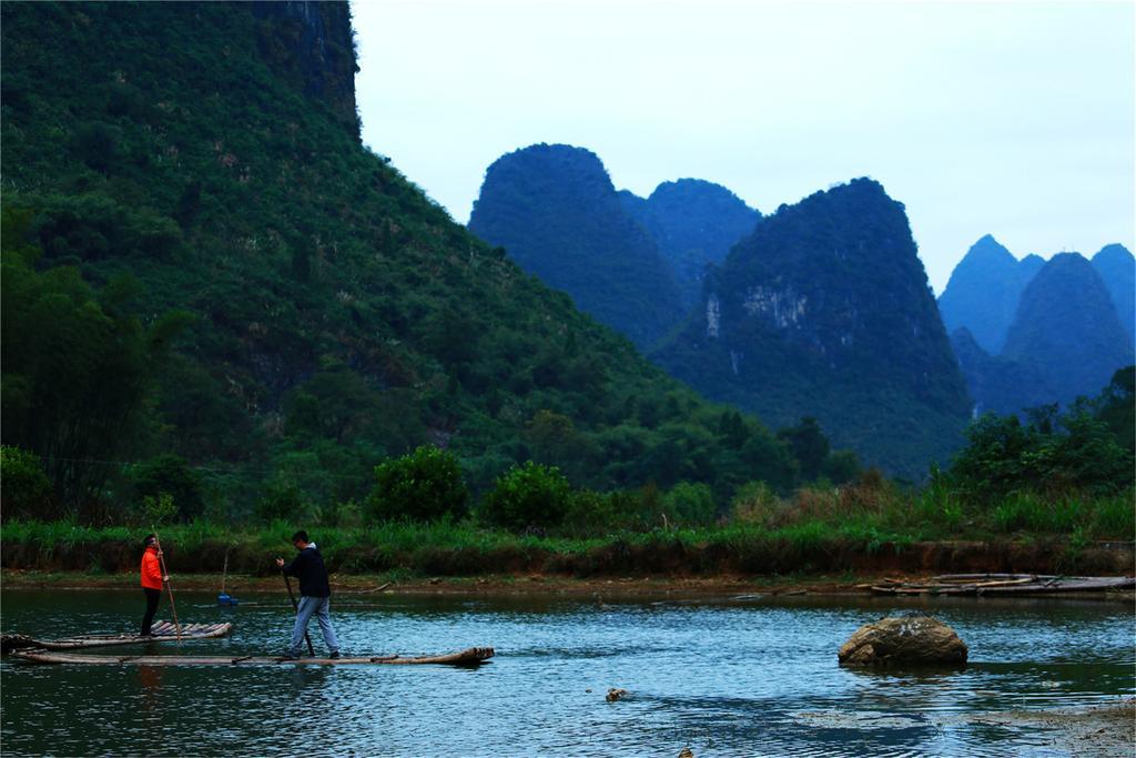 فندق Yangshuo Peaceful Valley Retreat المظهر الخارجي الصورة