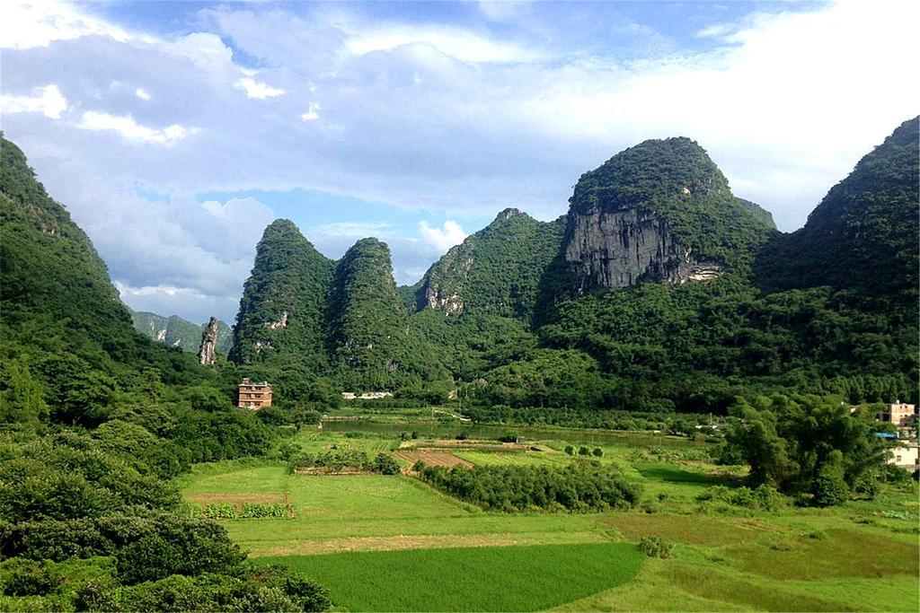 فندق Yangshuo Peaceful Valley Retreat المظهر الخارجي الصورة