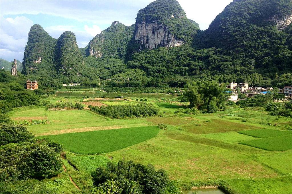 فندق Yangshuo Peaceful Valley Retreat المظهر الخارجي الصورة