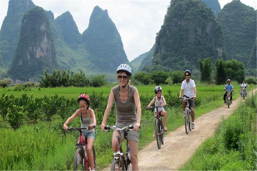 فندق Yangshuo Peaceful Valley Retreat المظهر الخارجي الصورة